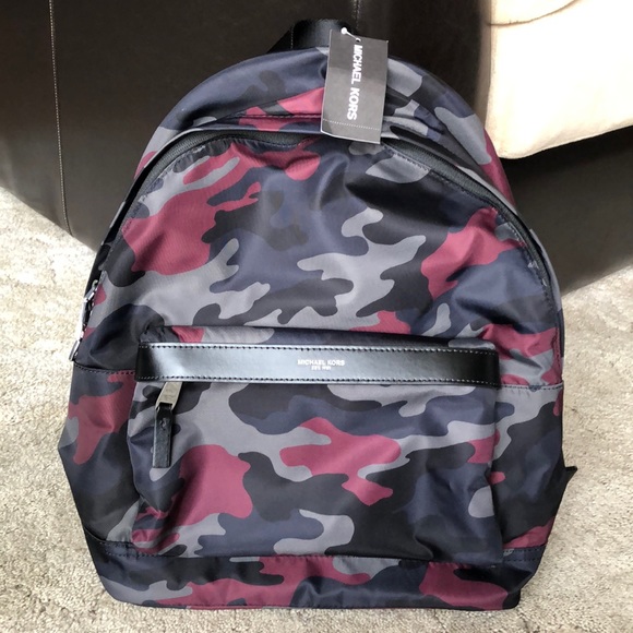 Michael Kors Handbags - Michael Kors Kent camo backpack - NWT